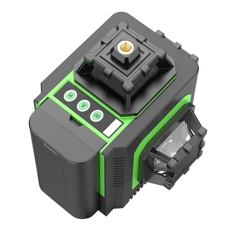 Industrial Use Of Laser - ベストプライス ミニ3/4Dレーザーライトレベルマシン 12/16ライン 超強力グリーンロータリーレーザー 工業用