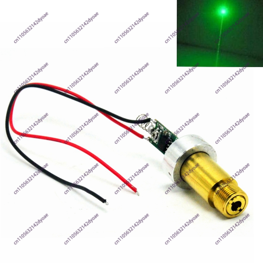 Industrial Green Laser Pointer - 工業用真鍮 50mW 100mw 200mw 532nm グリーンドットレイレーザーダイオードモジュール