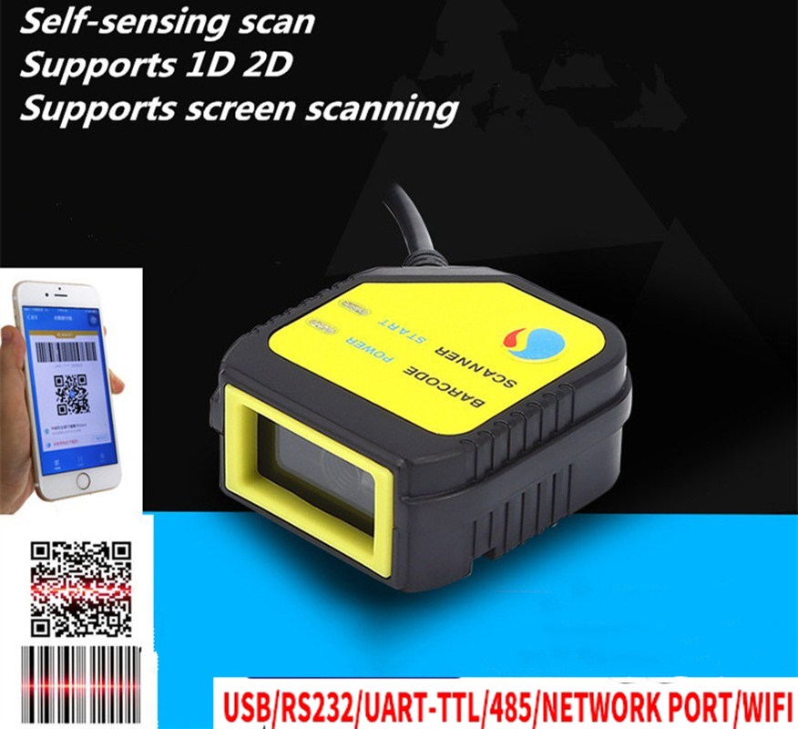 Galvo Scan Head - 工場直接販売新有線スキャンモジュール QR レーザースキャンヘッドモジュール固定スキャンエンジン USB/シリアル TTLsupport スキャン