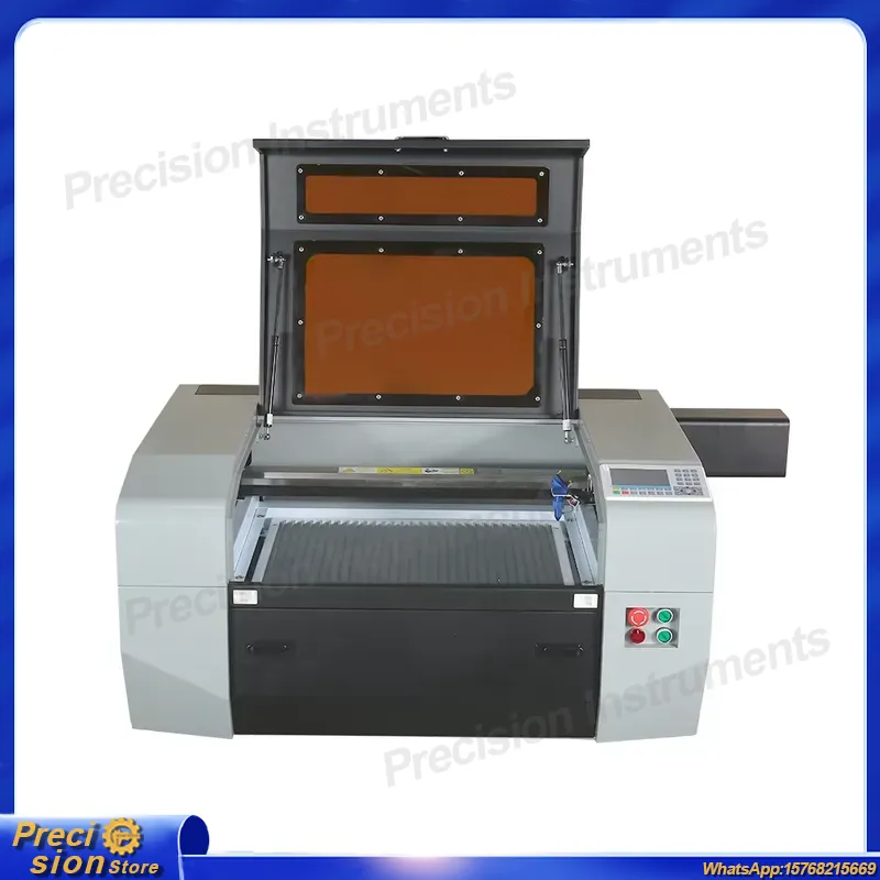 Industrial Laser Fabric Cutting Machine - 6090 CNCレーザー彫刻機 100W CO2 木材、アクリル、革、布、PCBの彫刻、切断、エッチング、DIY、工業用