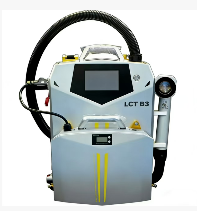 Portable Laser Rust Removal - 新型200W/300W/500Wパルスレーザー洗浄機 バックパックバッテリー式レーザークリーナー 溶接塗料 車の塗装除去 木材 金属