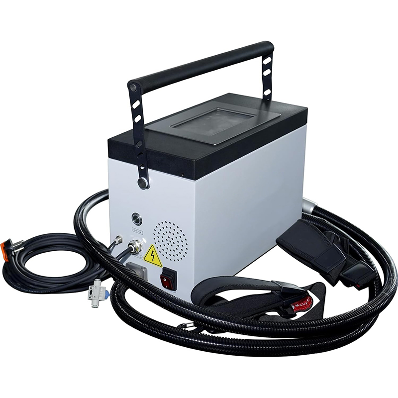Portable Laser Rust Removal - 300 ワットレーザー錆除去パルスレーザー洗浄機 110-220V 空冷レーザークリーナーポータブルハンドヘルドクリーナー金属 Rus