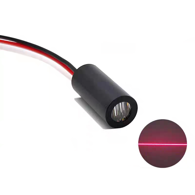 Industrial Laser Module - 635nm 5mW レッドラインレーザーモジュール 90 ° ライン工業用マーキングレーザーポジショニングライト