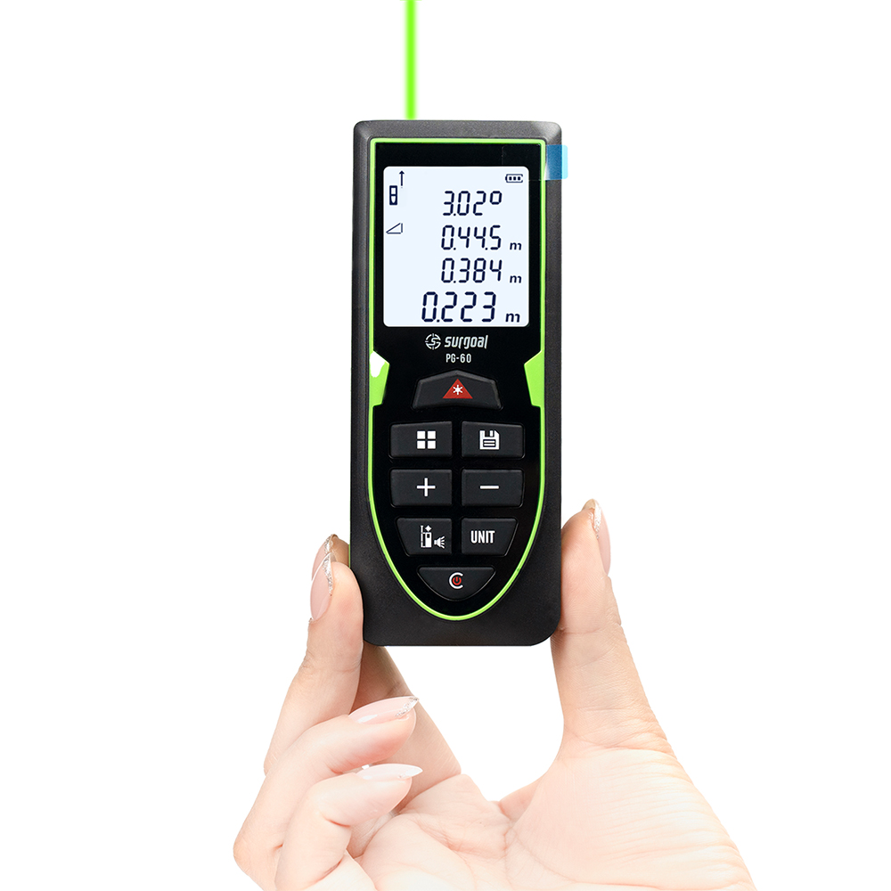 グリーンレーザー距離計 120m レンジファインダー 充電式 - Industrial Laser Training のレビューと価格