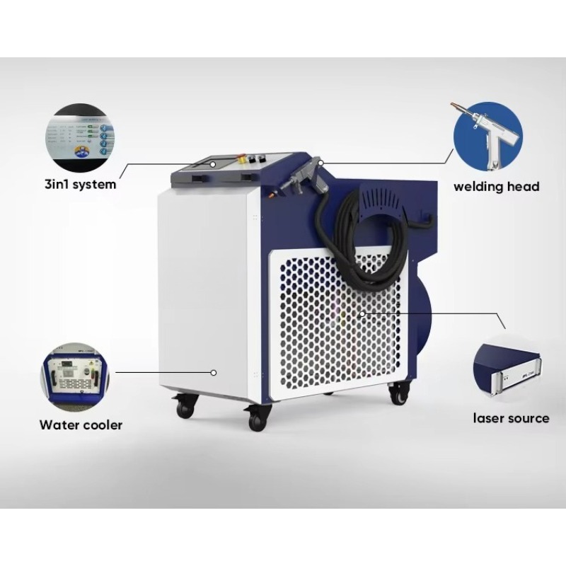 安定した新状態の自動ハンドヘルドファイバーレーザー溶接機、金 - Industrial Use Of Laser のレビューと価格