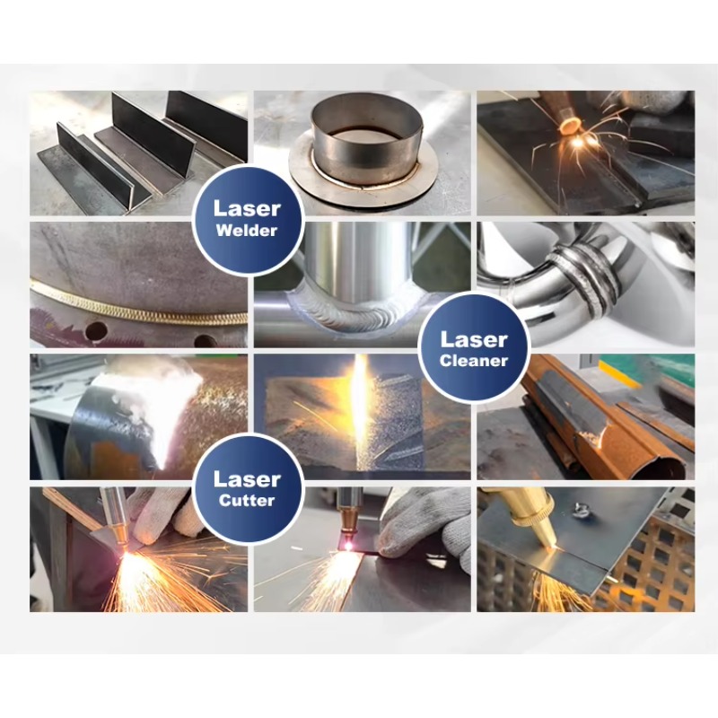 安定した新状態の自動ハンドヘルドファイバーレーザー溶接機、金 - Industrial Use Of Laser のレビューと価格