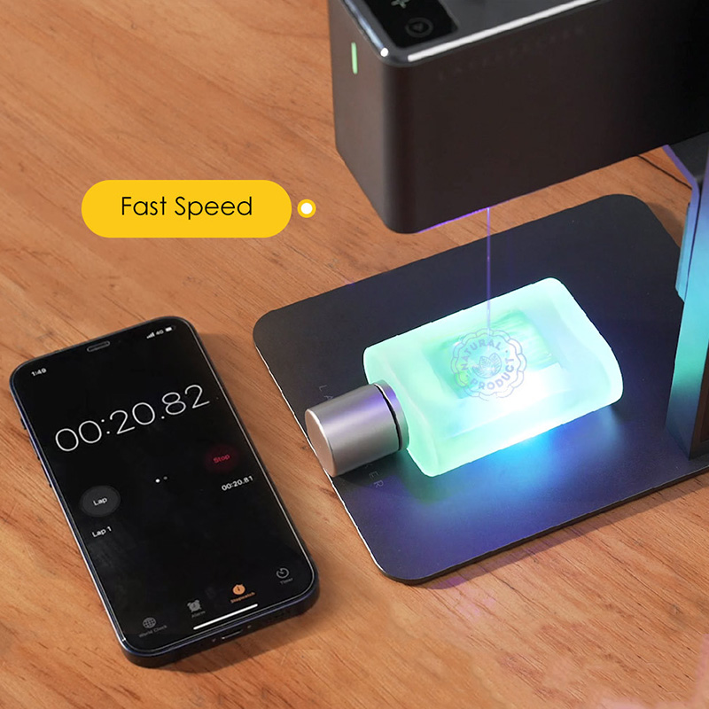 Laserpecker-ポータブルレーザー彫刻機,5W, B - Industrial Laser Cutting のレビューと価格