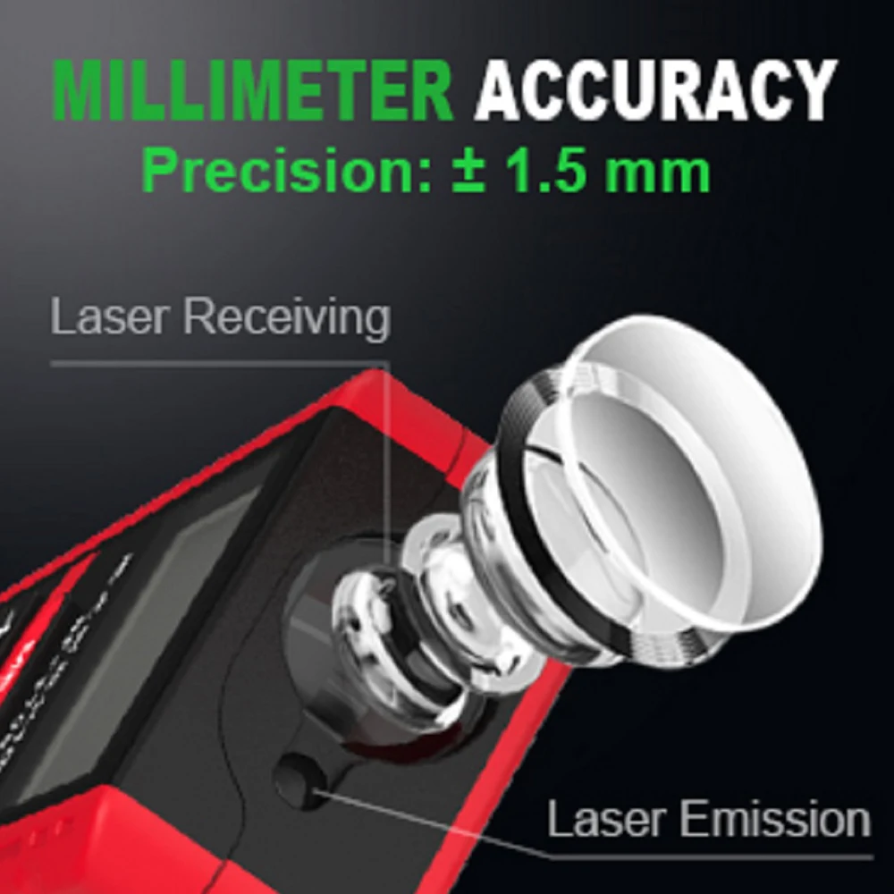 Noyafa-NF-271レーザー距離計,デジタル距離計,巻 - Industrial Laser Training のレビューと価格