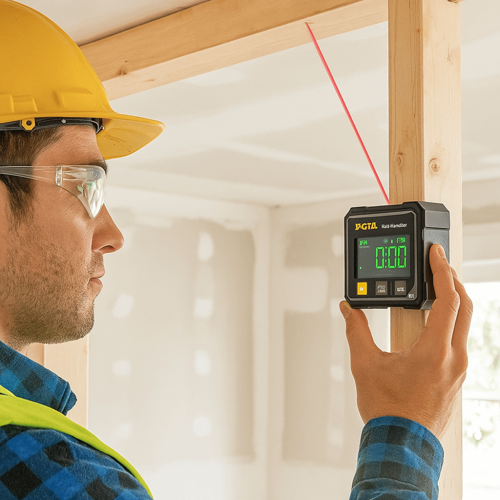 四面表示角度ゲージデジタル表示磁気吸引レベル分度器傾斜計正確 - Industrial Laser Level のレビューと価格