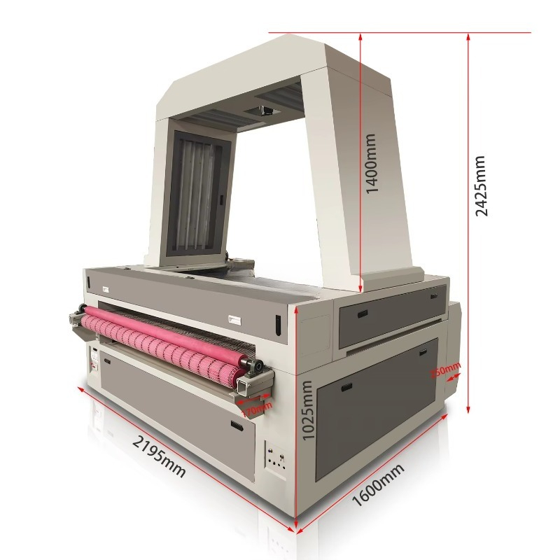 1610 CCDカメラ搭載レーザー切断機/自動送り布地レーザ - Industrial Laser Fabric Cutting Machine のレビューと価格