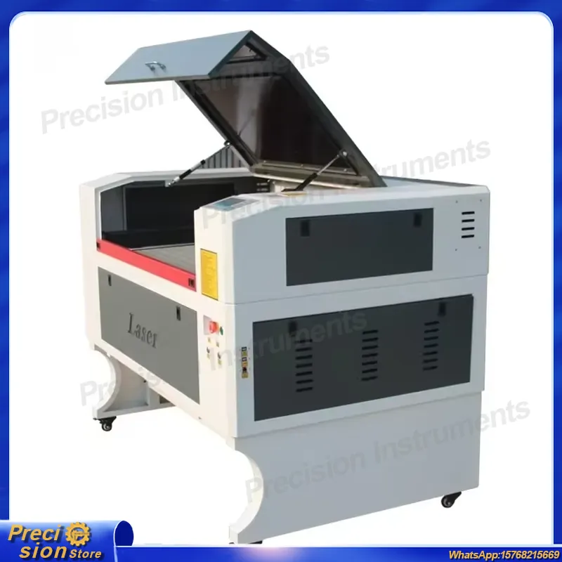 6090 CNCレーザー彫刻機 100W CO2 木材、アク - Industrial Laser Fabric Cutting Machine のレビューと価格