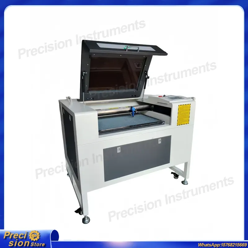 6090 CNCレーザー彫刻機 100W CO2 木材、アク - Industrial Laser Fabric Cutting Machine のレビューと価格