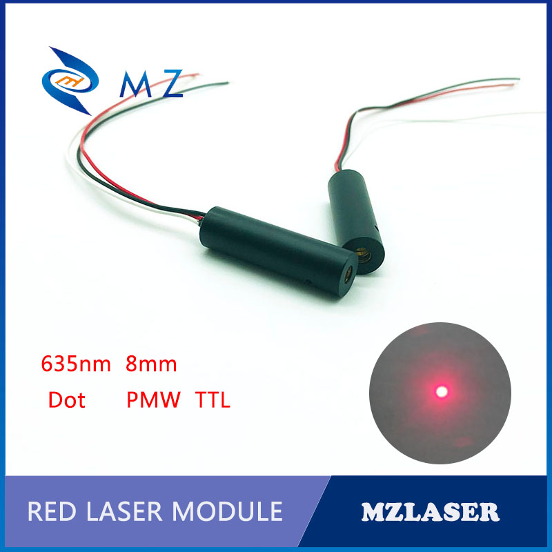 工業用グレードPMW制御レッドドットレーザーモジュール8MM - Industrial Laser Applications のレビューと価格