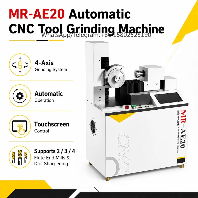 MR-AE20 CNCフライス盤カッター研磨機 自動精密研削 - Cnc Milling Machine のレビューと価格