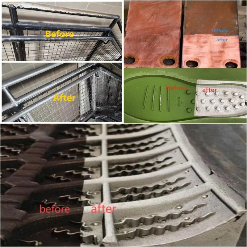 高速動作ハンドヘルドファイバーレーザー錆除去機 1500W  - Portable Laser Rust Removal のレビューと価格