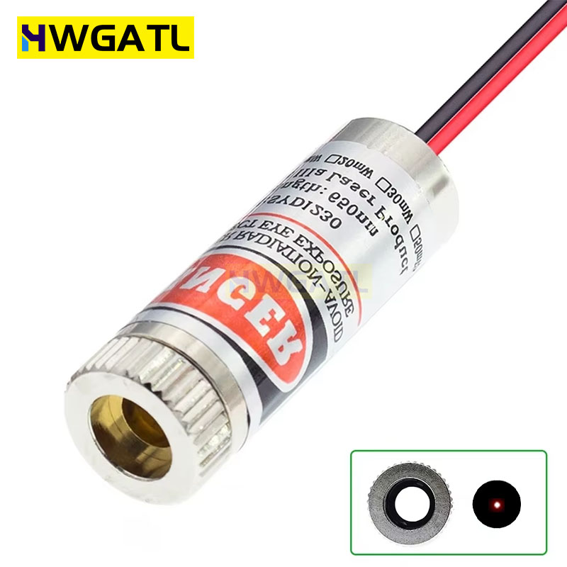 650nm 5mW レッドポイント/ライン/クロスレーザーモ - Industrial Laser Module のレビューと価格