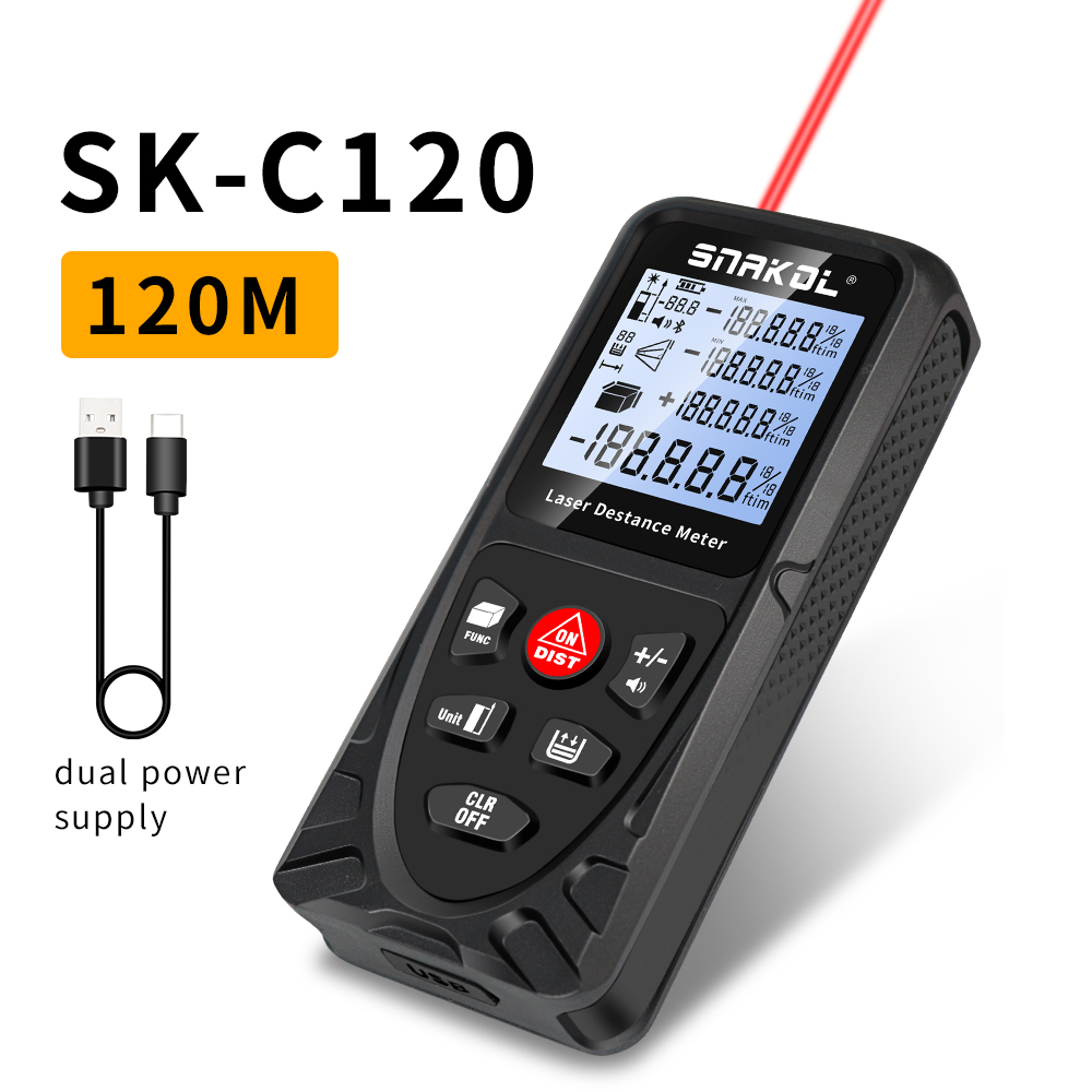 SNAKOL 3-in-1高精度レーザー距離計テープメジャー - Industrial Laser Training のレビューと価格