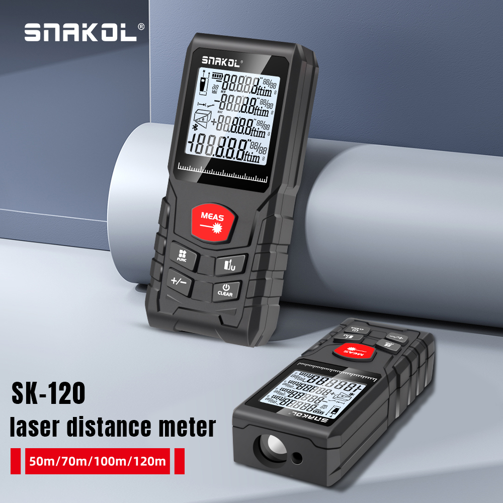 SNAKOL 3-in-1高精度レーザー距離計テープメジャー - Industrial Laser Training のレビューと価格
