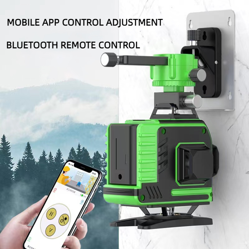 三脚/ニベルAレーザー 16ライン プロ仕様グリーンレーザー - Industrial Laser Level のレビューと価格