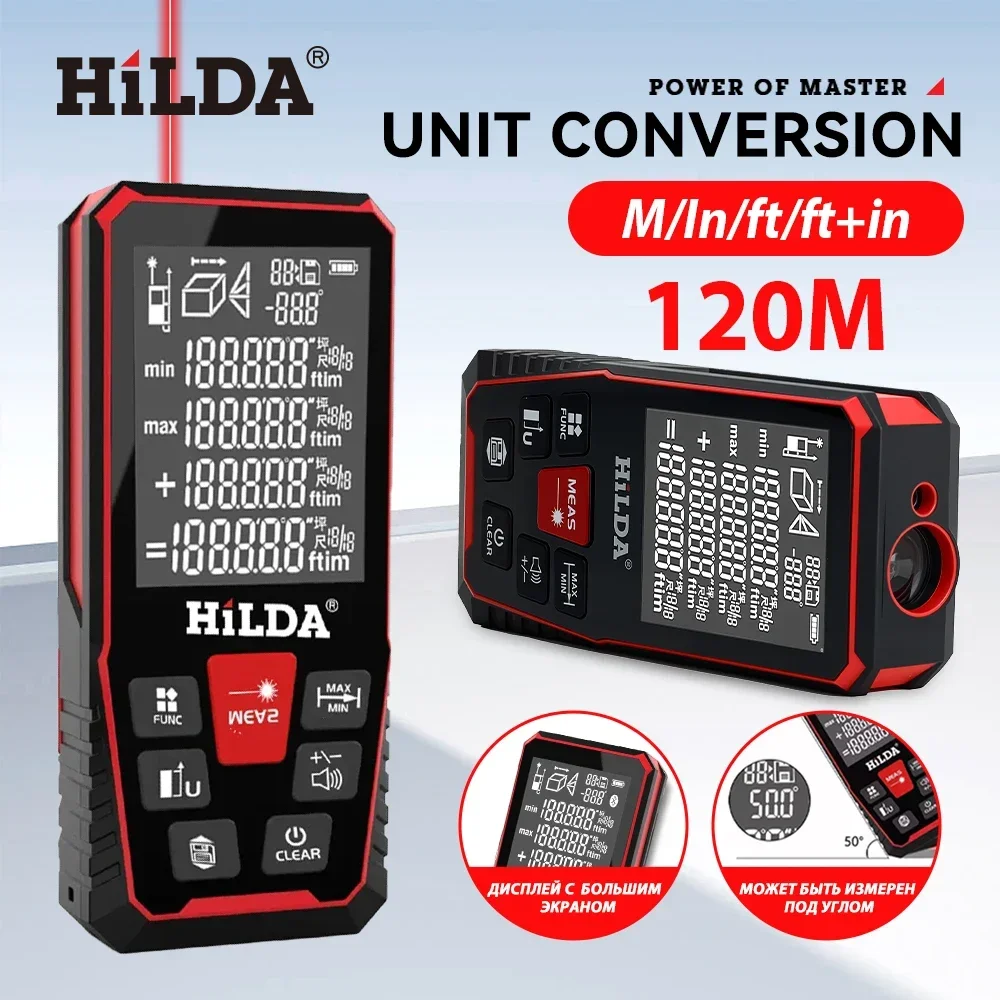 HILDA レーザー距離計 40/100/120 メートルデ - Industrial Laser Training のレビューと価格