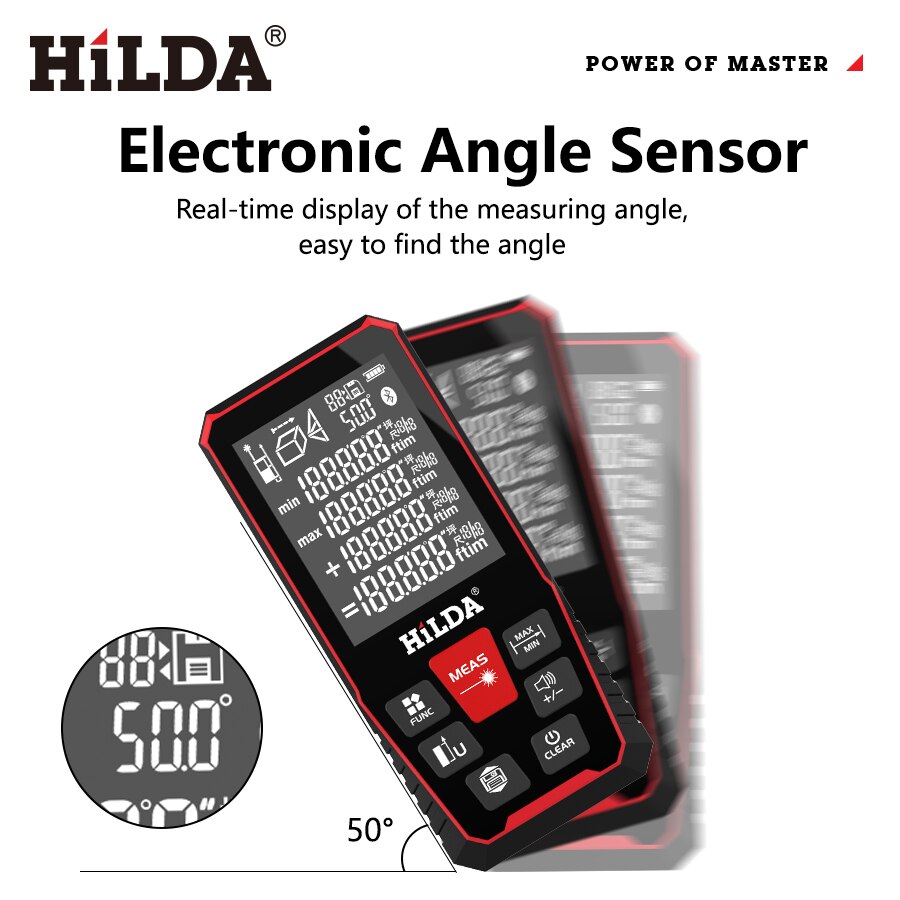HILDA レーザー距離計 40/100/120 メートルデ - Industrial Laser Training のレビューと価格